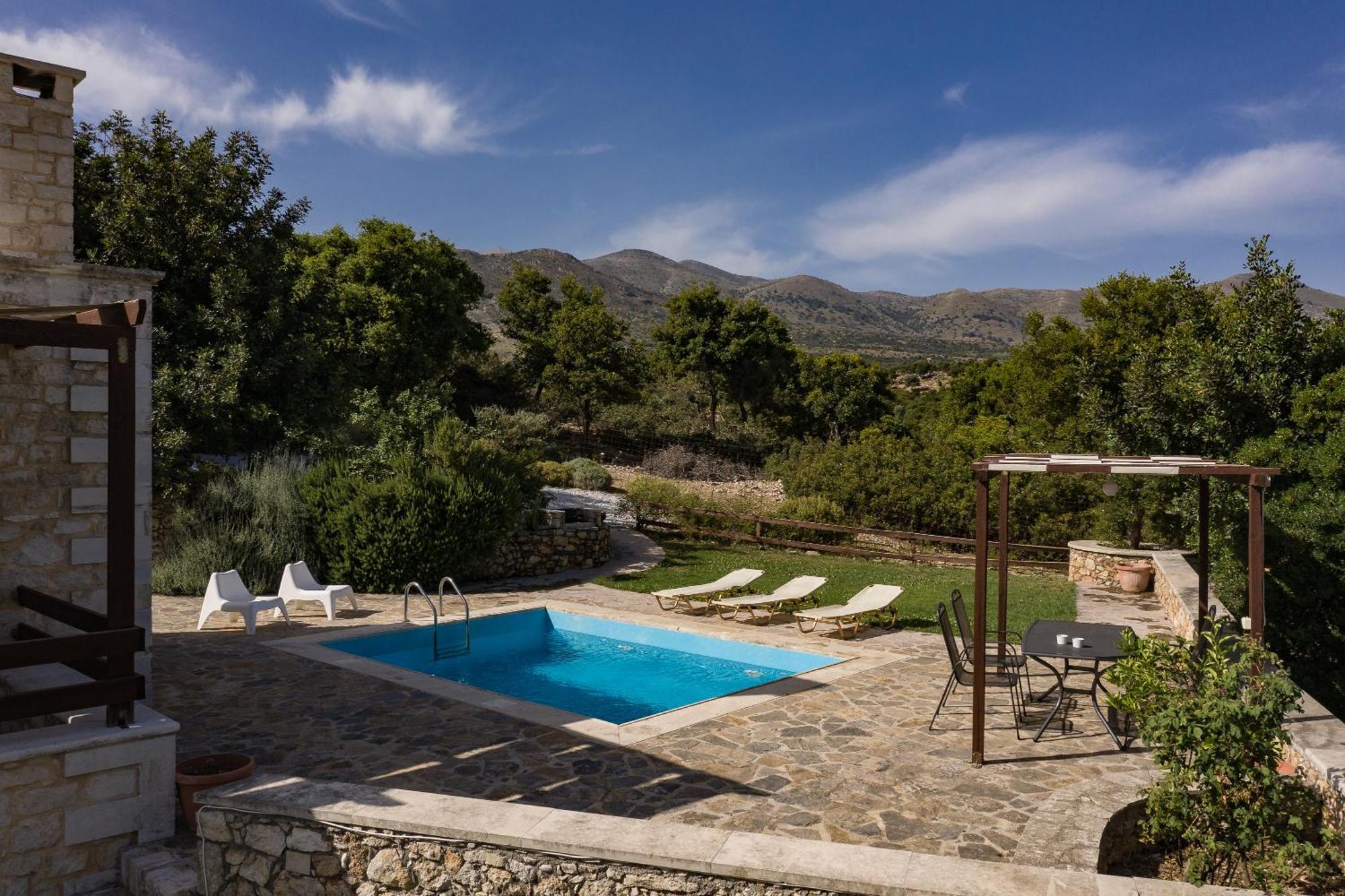 Koules Estate, With Private Pools & Bbq - Embracing Nature, By Thinkvilla Argouli Quarto foto